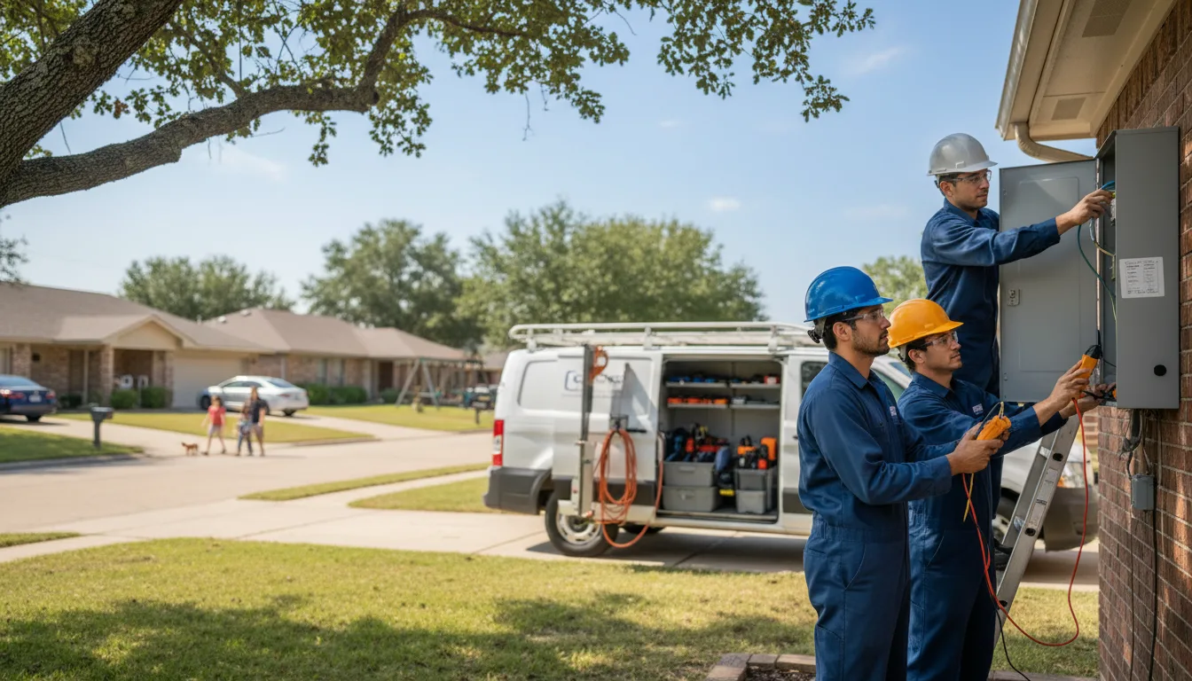 Certified electrician providing emergency electrical services in Camden, AL